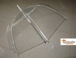 Dome Shape Transparent POE Umbrella
