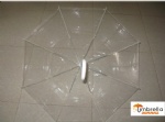 Dome Shape Transparent POE Umbrella