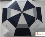 Double Layer Vented Golf Umbrella