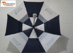 Double Layer Vented Golf Umbrella
