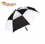 Windproof Checkerboard Golf Umbrella